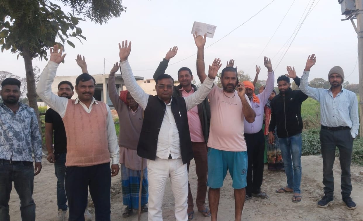Villagers protest against dilapidated road, say repairs haven't been done in 20 years