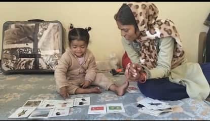 22 month old Satiksha Adarshi from Bihar created history setting world record by identifying 330 items