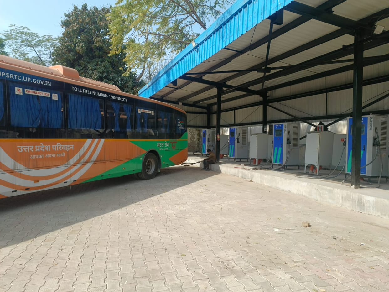 Charging points started, e-buses will run on five routes