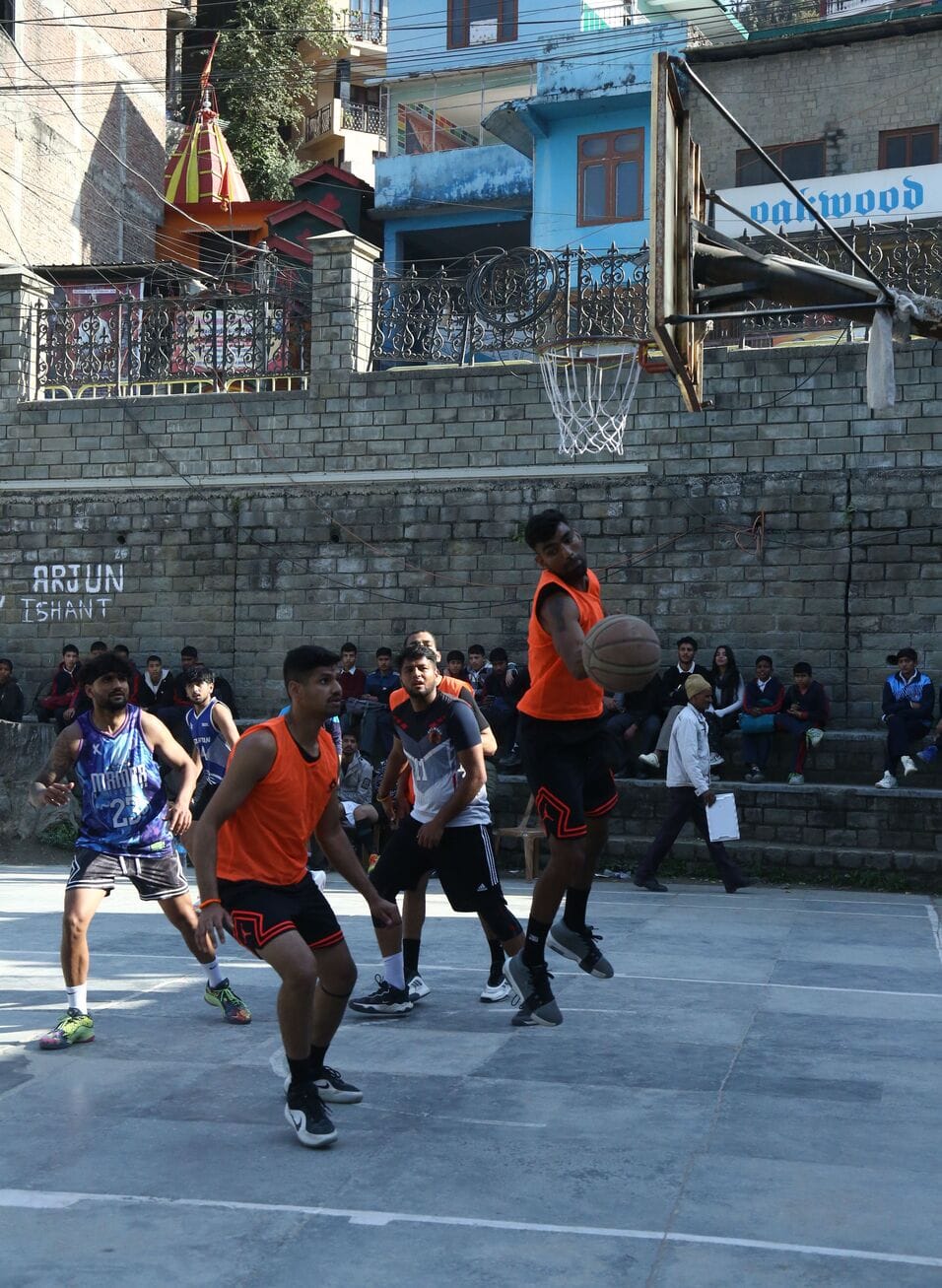 Bilaspur became champion by defeating Sirmour in basketball