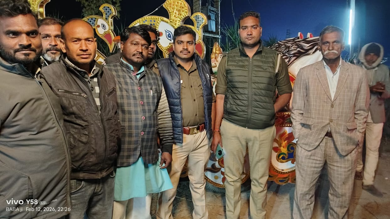 The wedding took place under police protection after reports of an unpleasant incident