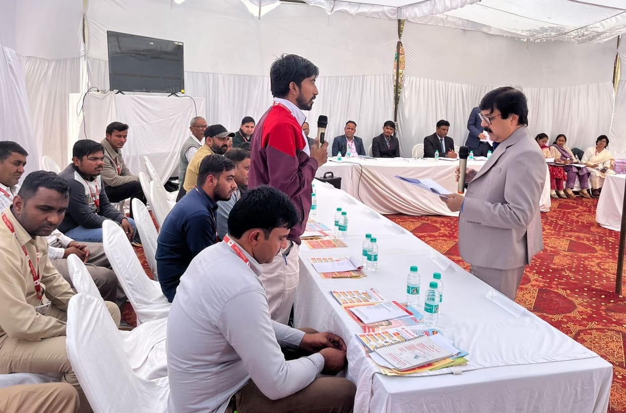40 Aadhaar updates done at Chaupal Mela, 20 people opened post office savings accounts