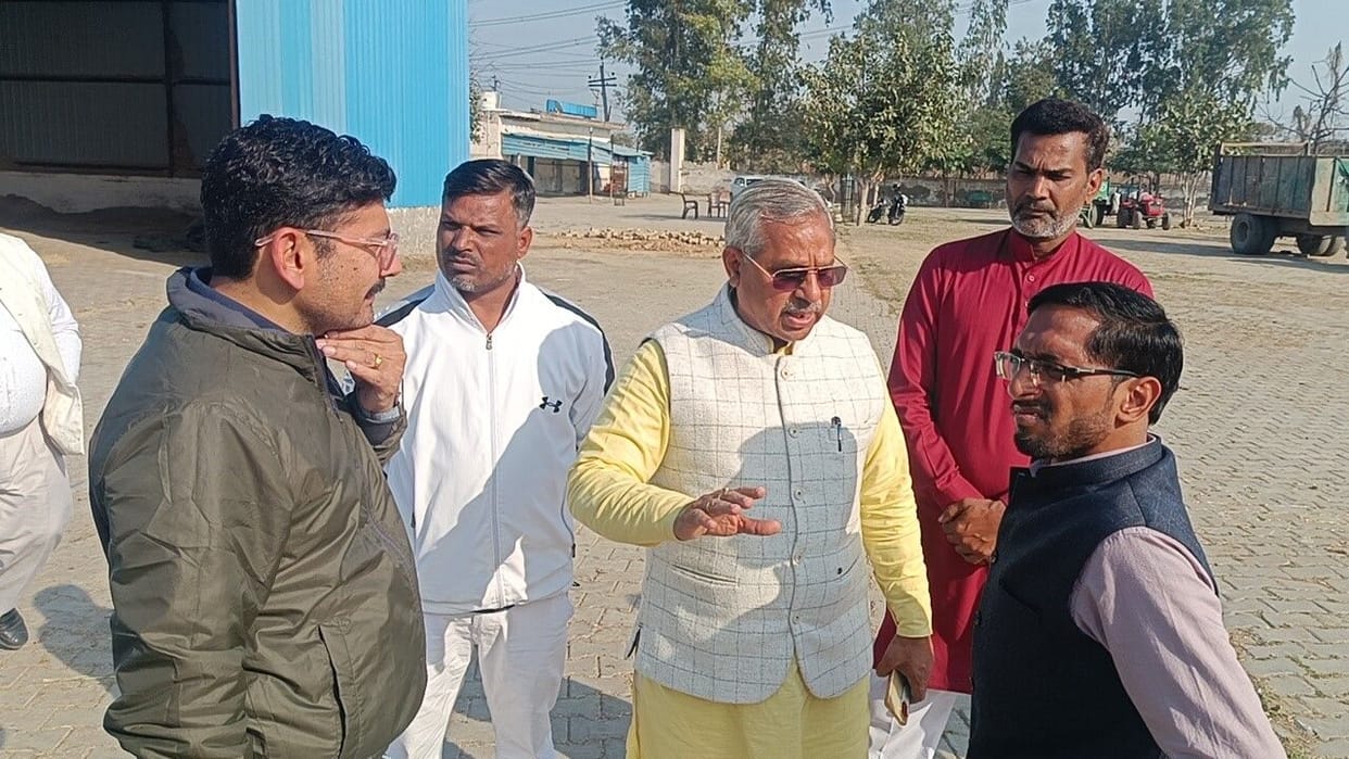 Animals are not getting green fodder in Nandishala, Municipal Chairman instructed the Secretary to improve the system.