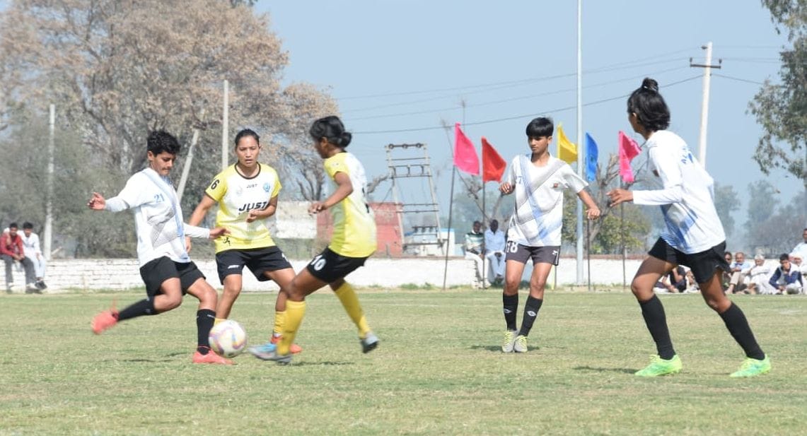 CBLU became the overall champion in the five-day North Zone Inter-University Women's Football