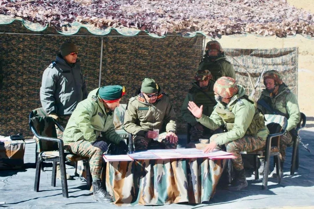 Leh, Fire And Fury Corps, Leutienent General Hitesh Bhalla, Visit Ladakh Primary Posts