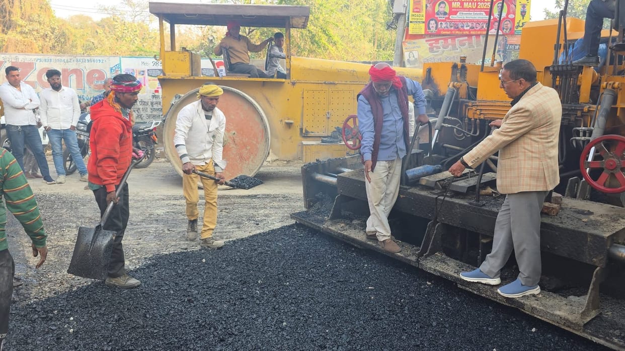 The guarantee was for five years, now in the third year, the road is being rebuilt at a cost of Rs 55 lakh, traffic will start this month.