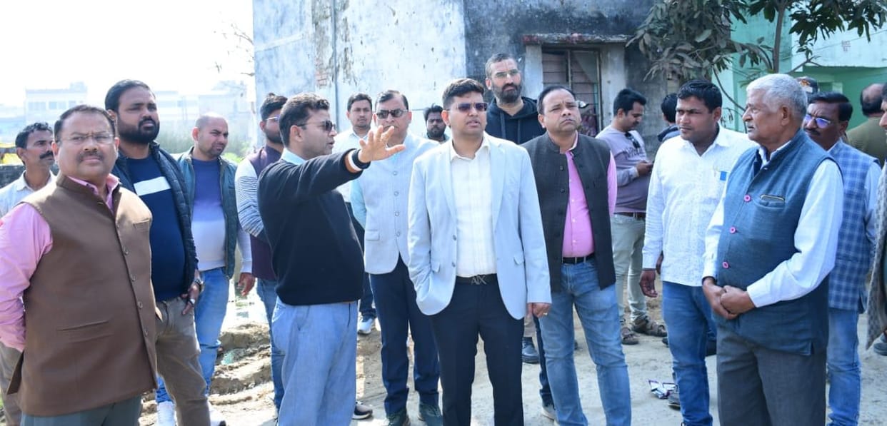 Improve the drainage system of Kanshiram Colony