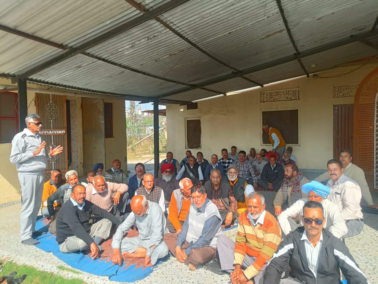 Transport pensioners raised demand for release of pending arrears
