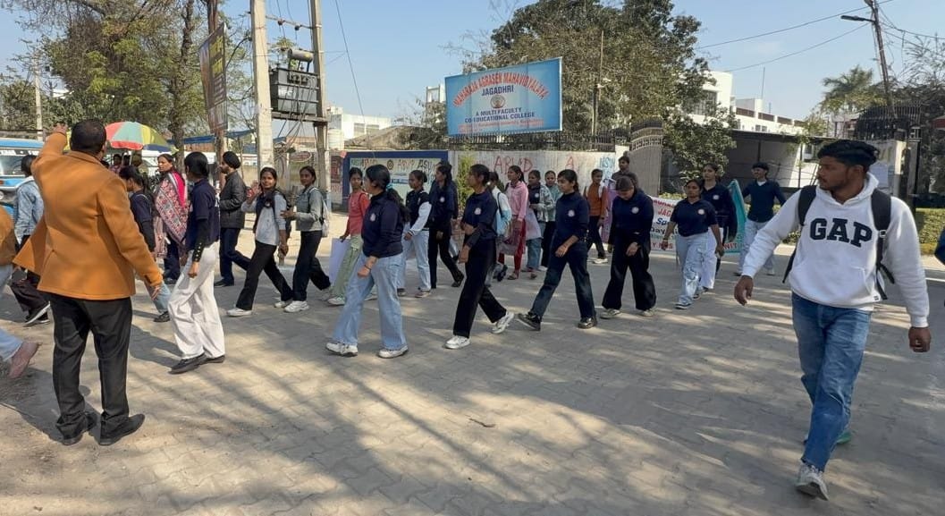 The purpose of NSS was explained to the volunteers
