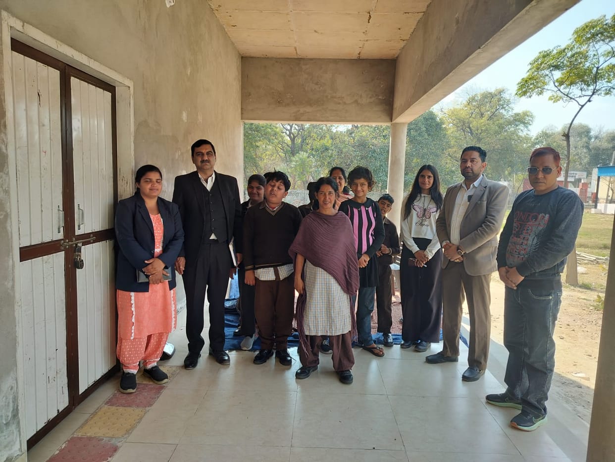 Child Welfare Committee visits JCD, Prayas and Helen Keller