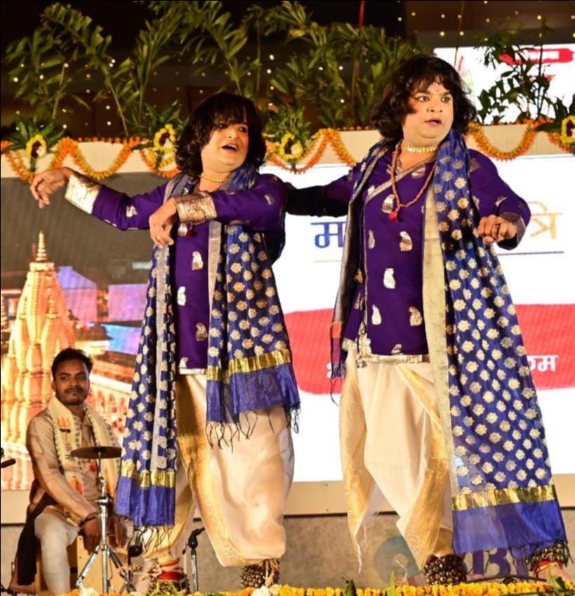 Sourav-Gaurav performed classical dance, Supriya Shah played sitar
