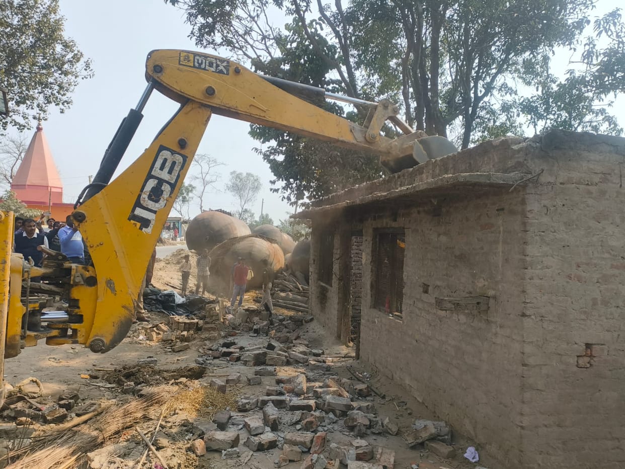 Encroachment removed at Gurdwara Kaudiyaala Ghat
