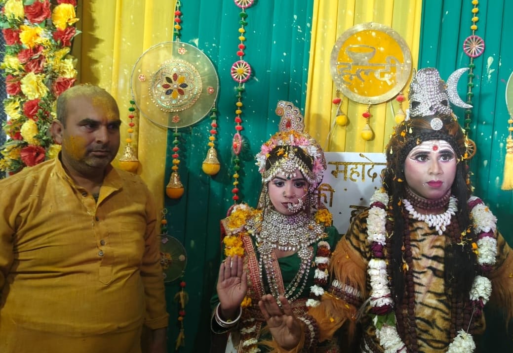 Bhole Baba is smeared with turmeric, the wedding procession will take place today