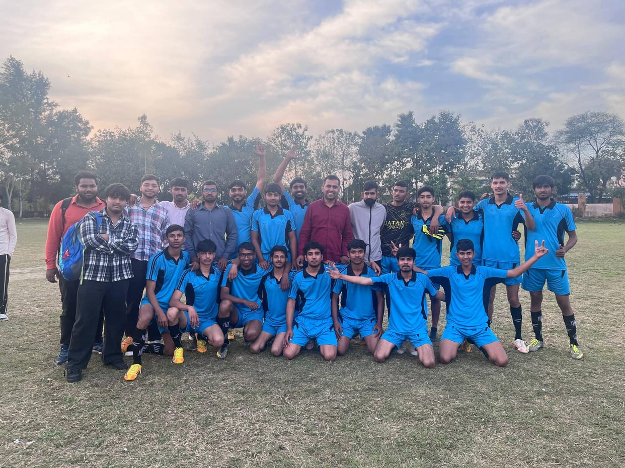 Government Polytechnic Institute Adampur first in football competition