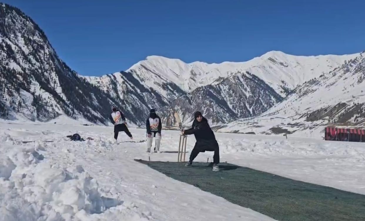 Srinagar, Gurej Valley, Army Organised, Snow Cricket Premier League