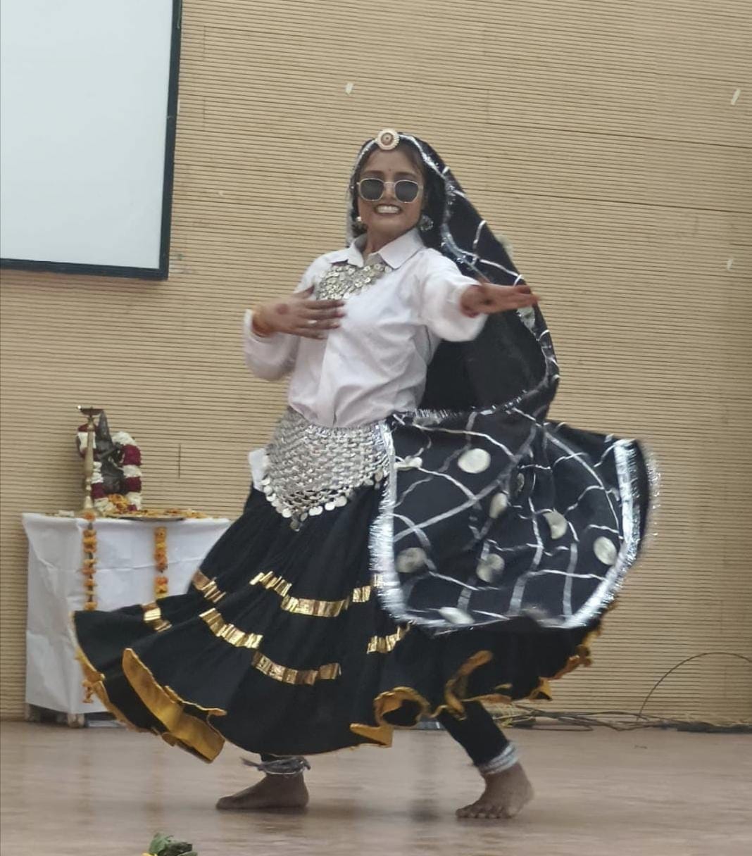 Students displayed their talent in the Aagaaz-e-Vasant festival.