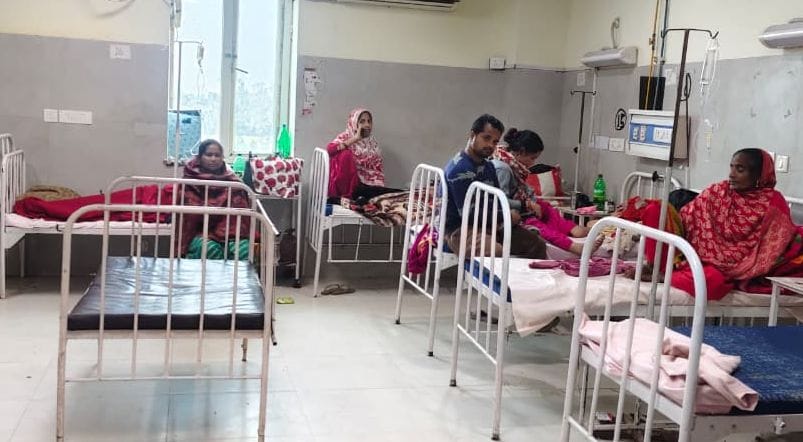 Sick children and elderly in the heat and cold