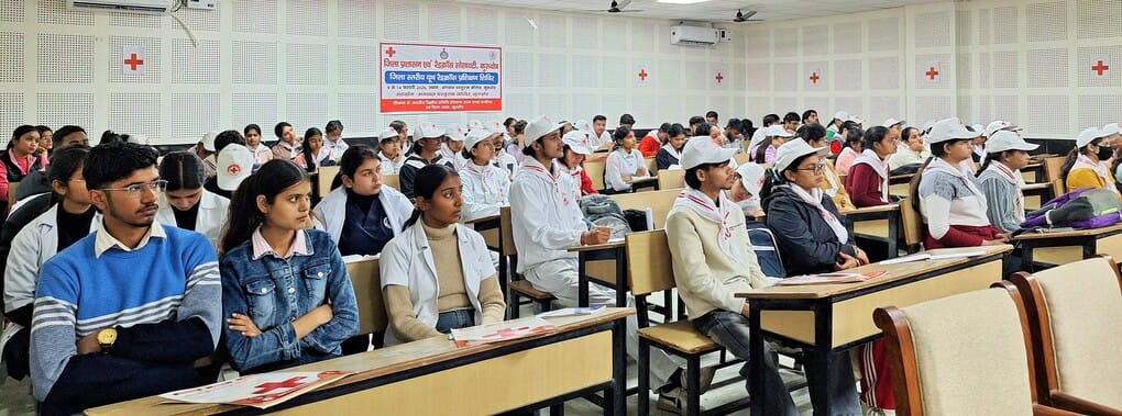 Students were made to take an oath not to consume drugs.