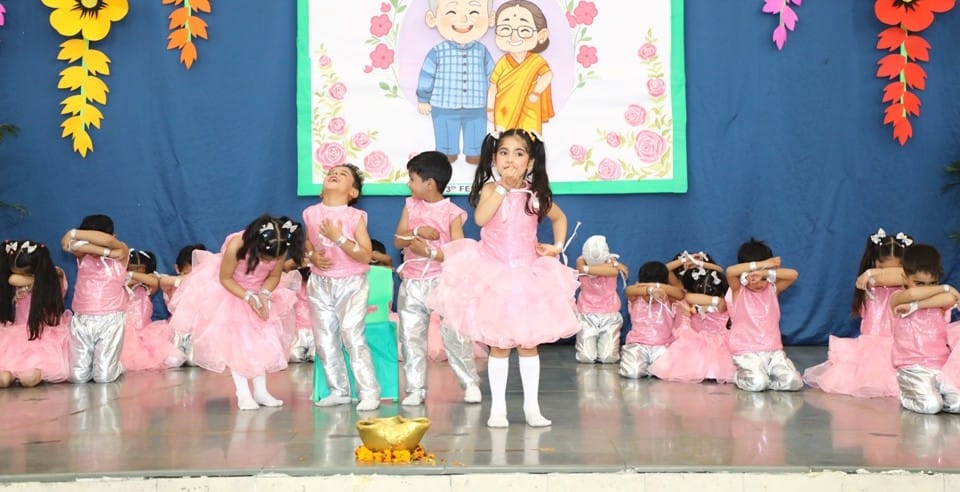 The children mesmerized the audience with their wonderful performances on stage