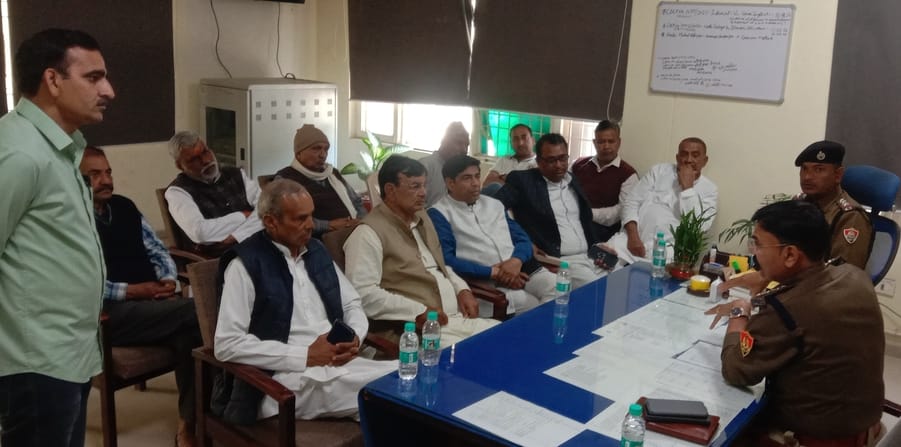 The decision was taken in the police-public committee meeting that DJ will not be played after 10 pm.