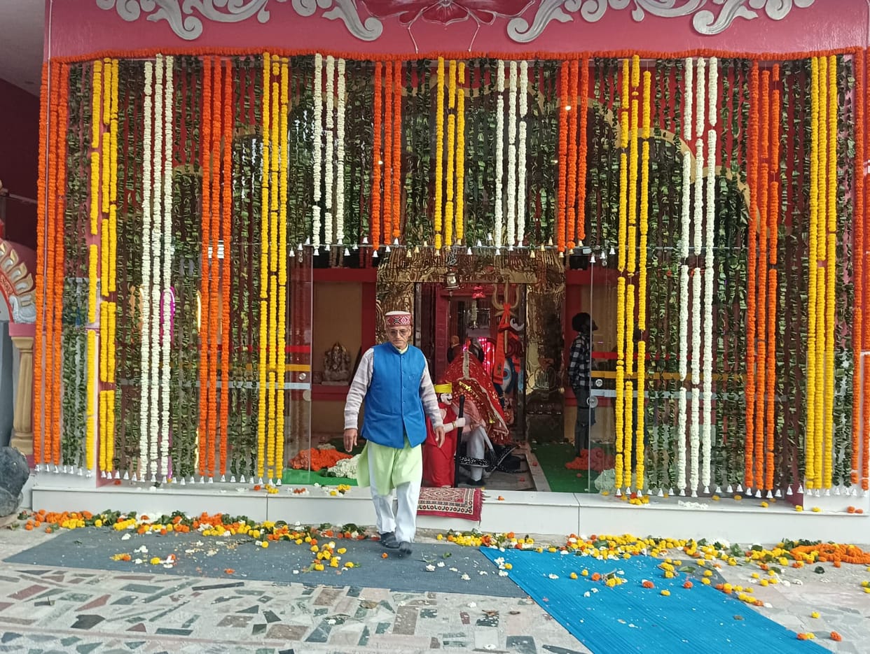 Gasota Mahadev Temple will be fragrant with flowers brought from Kolkata