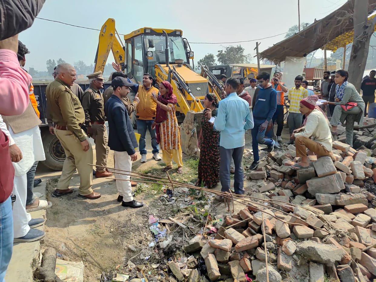 Municipality got the debris removed from the road, squabbles