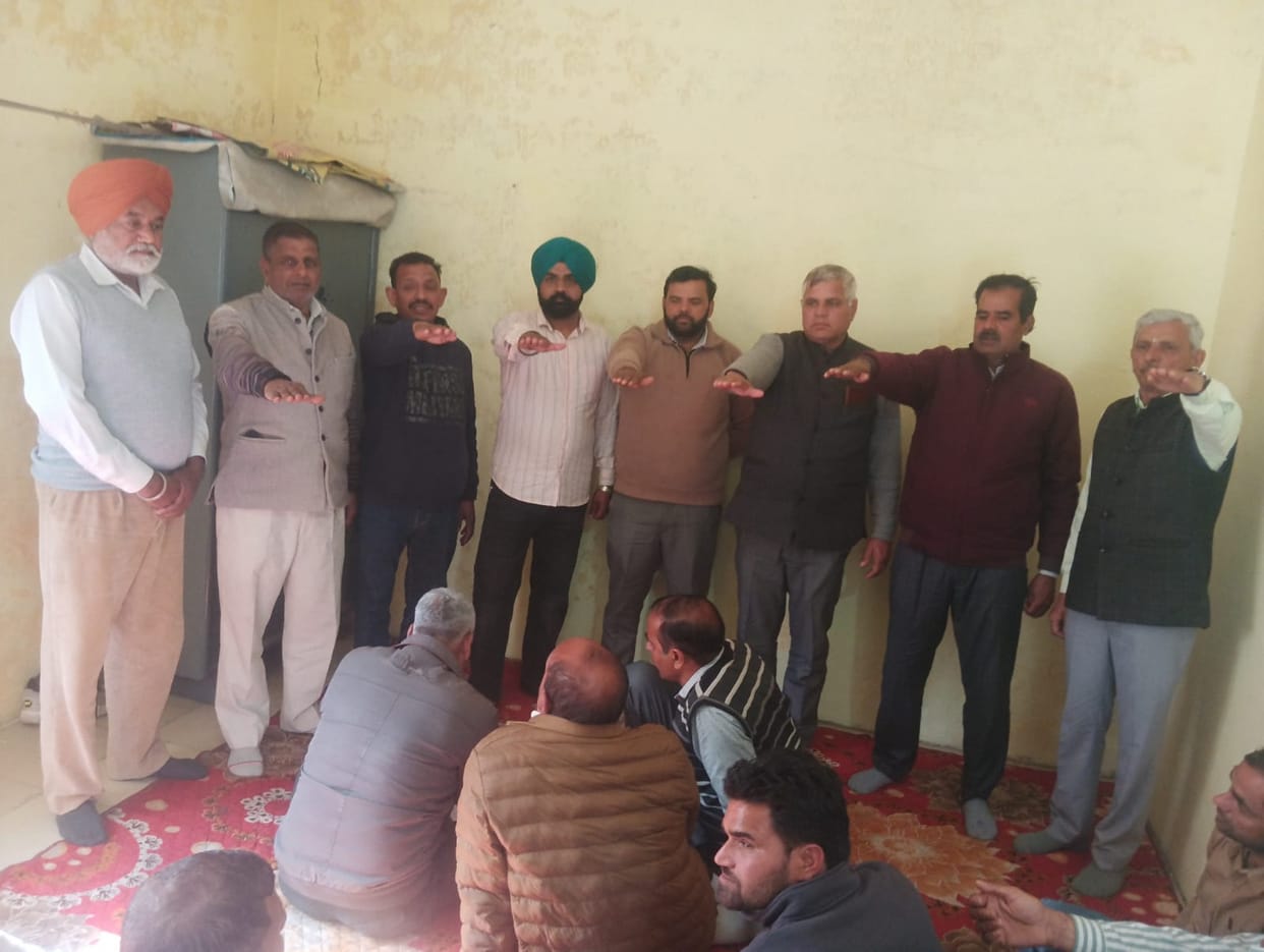 Satish Sharma became the district president of the union