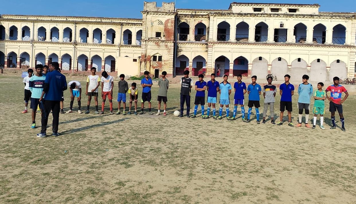 Khairabad Navodaya Vidyalaya team selected in state level handball competition