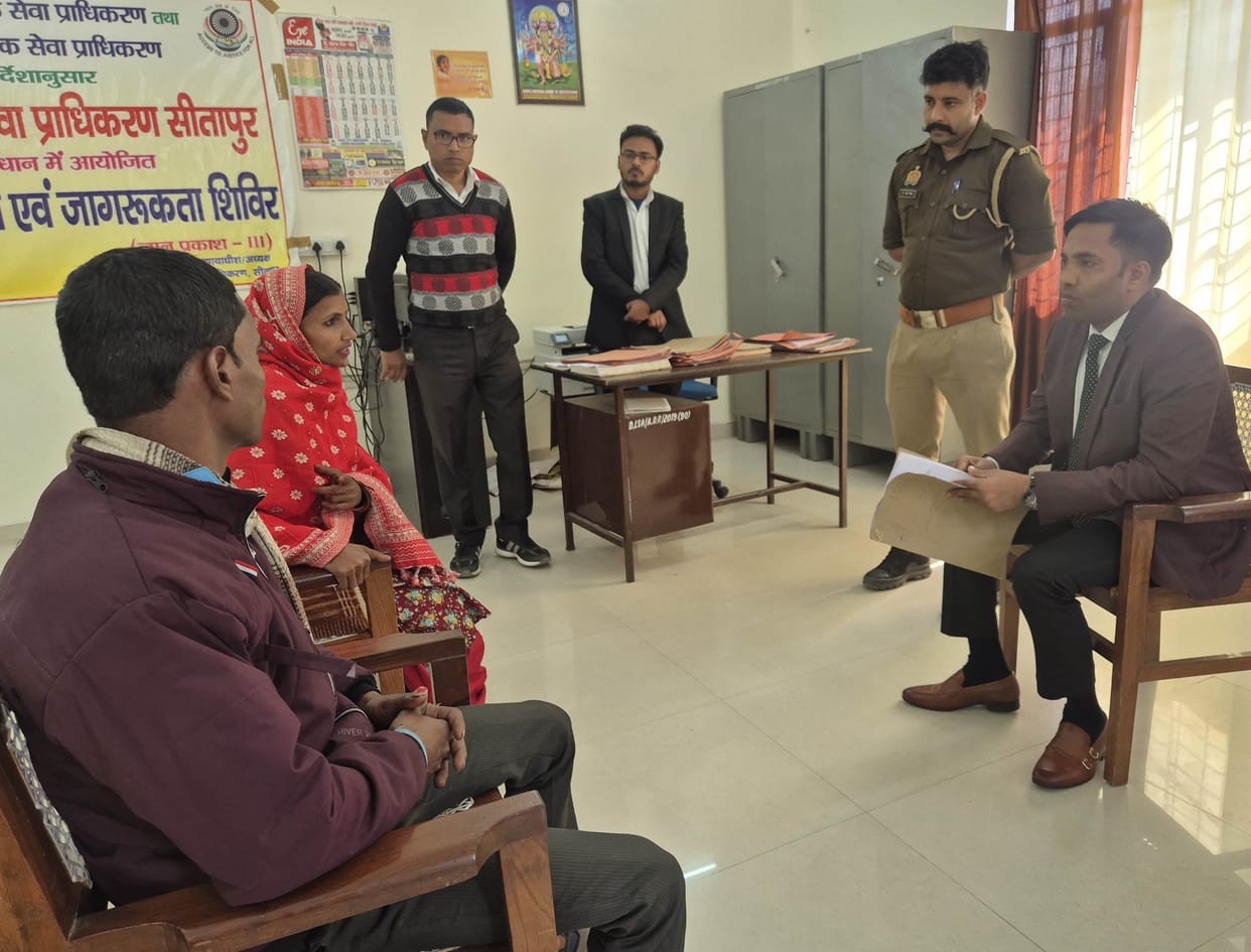 ADJ inspected the mediation center