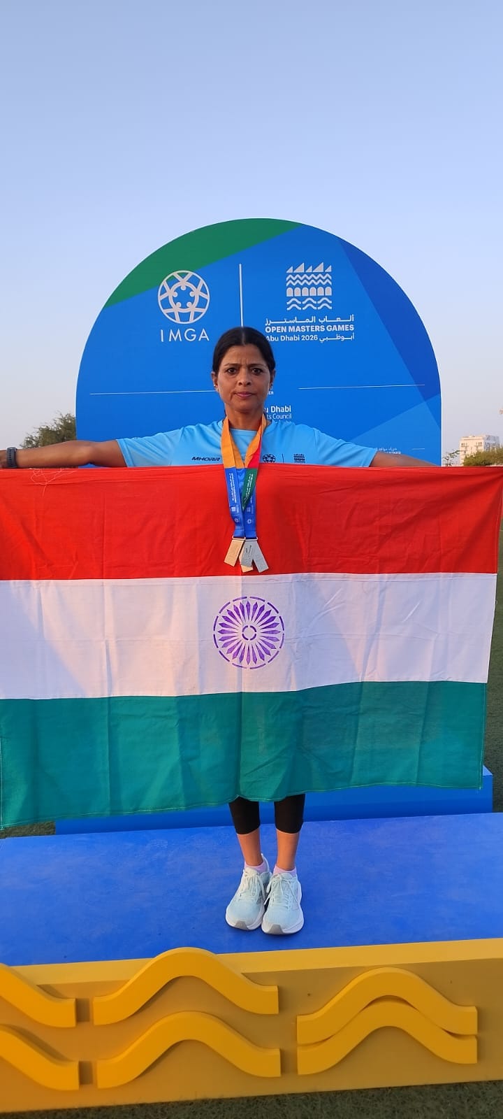 From the Yamuna River to Abu Dhabi: Kumkum has risen to prominence