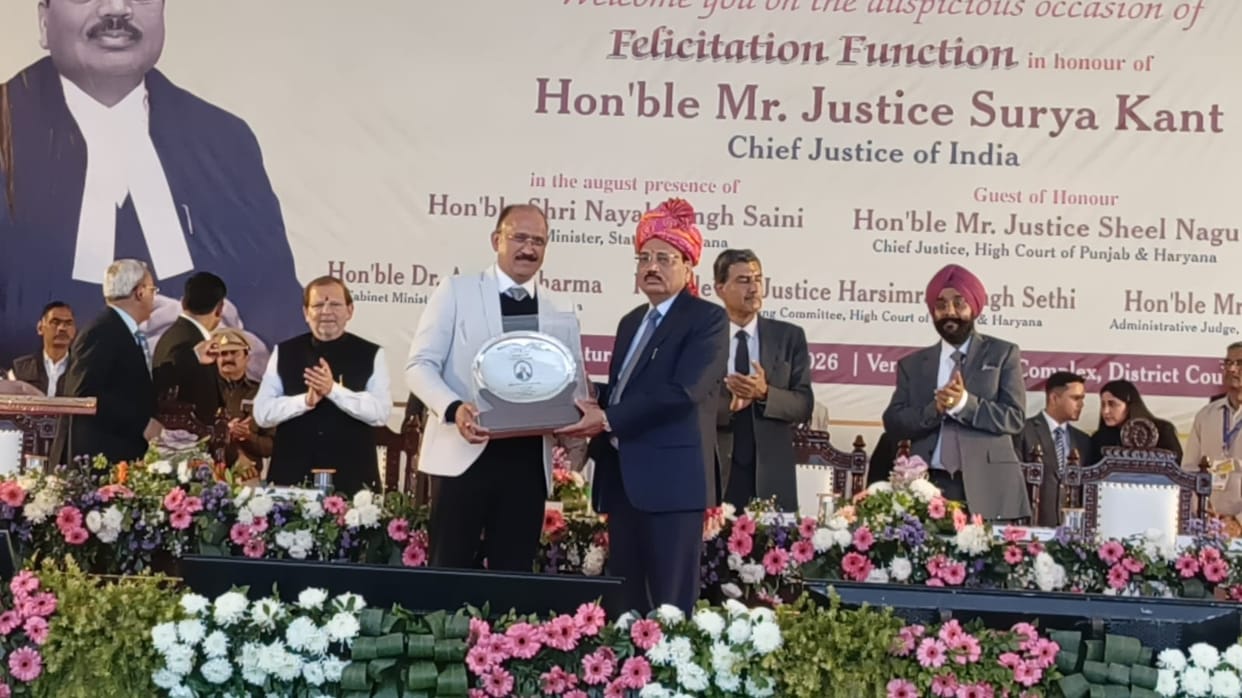 CJI said- Rohtak is my inspiration area, if I get time I will come to Rohtak again.