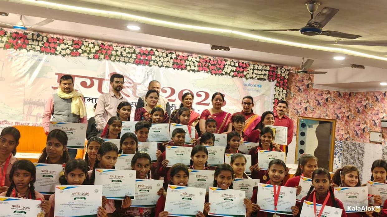 Children narrated stories of change and demonstrated leadership skills at the Children's Festival.