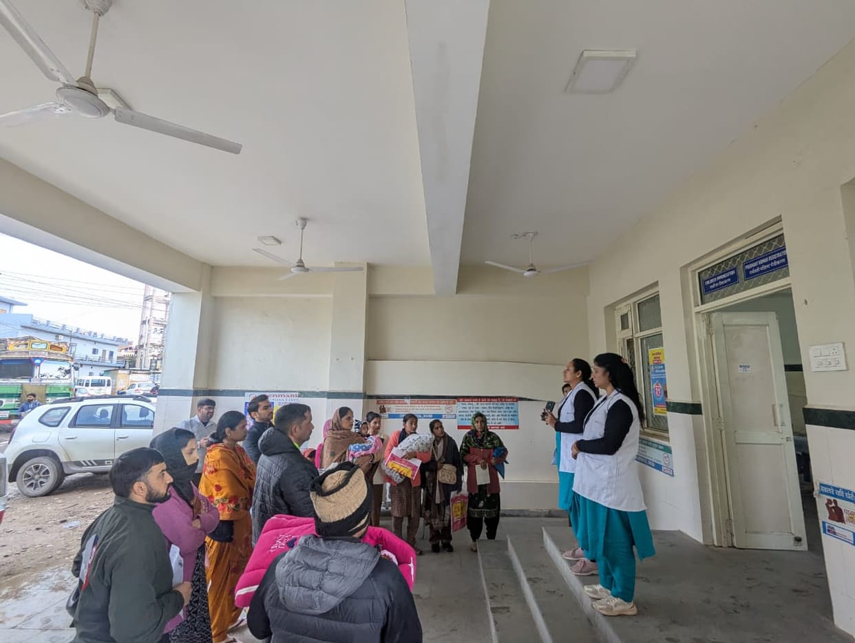 Awareness camp organised for pregnant and lactating mothers in Baddi