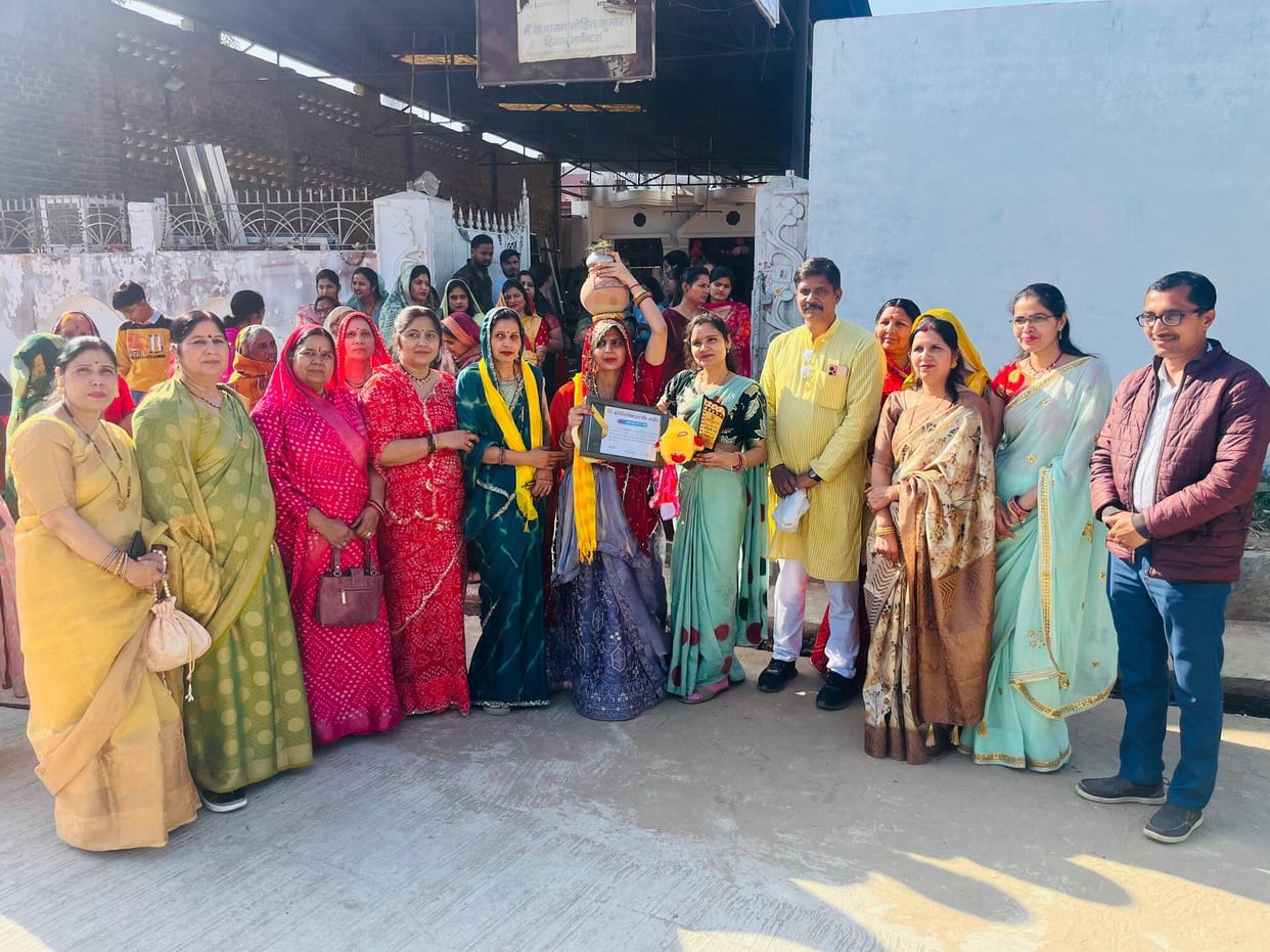 The family celebrated the birth of a girl child