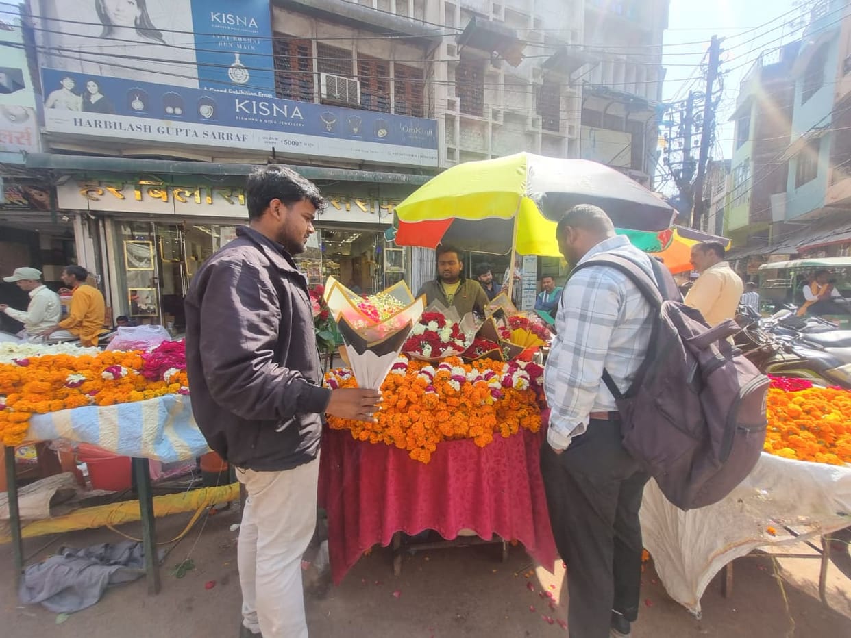 Roses worth Rs 10 lakh sold on Valentine's Day