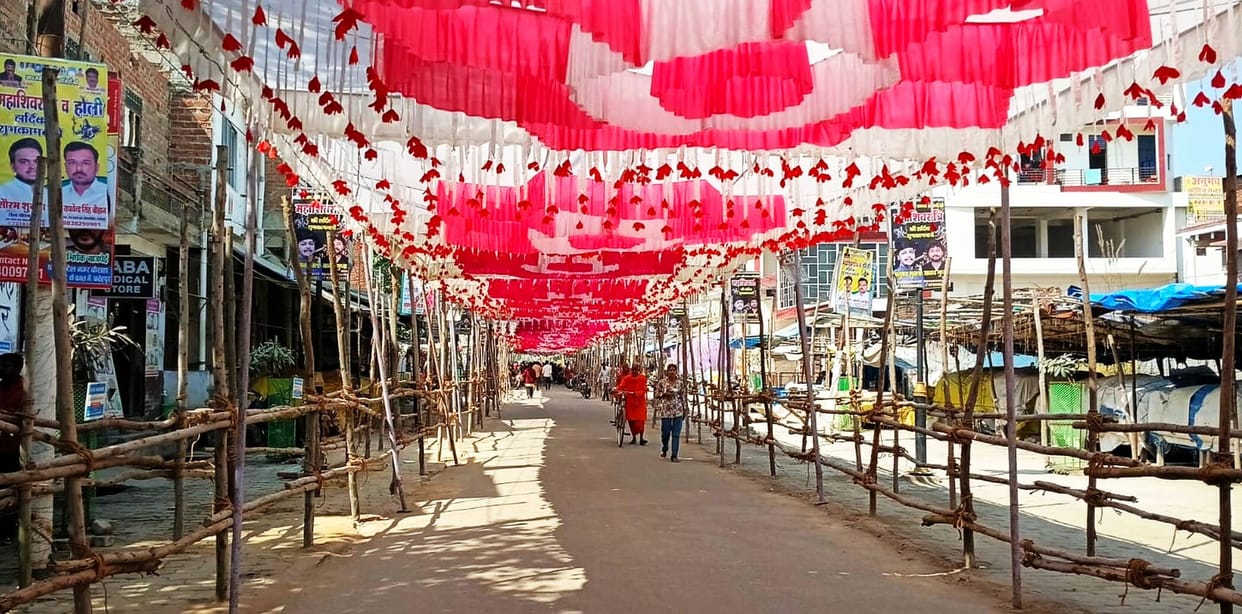 15,000 devotees reached Sangam city on Mahashivratri.