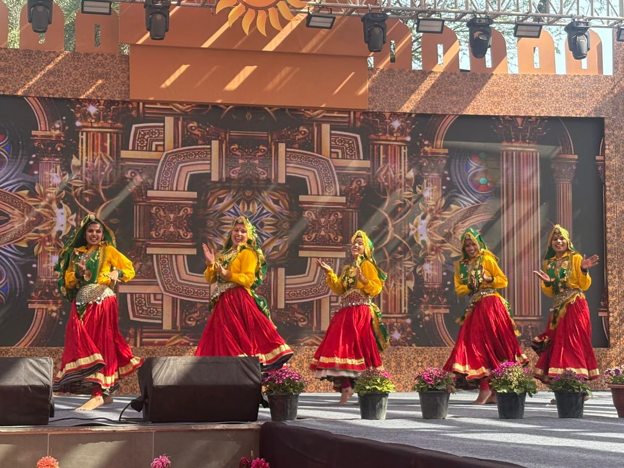 Cultural heritage of the state brought alive through folk dances and songs