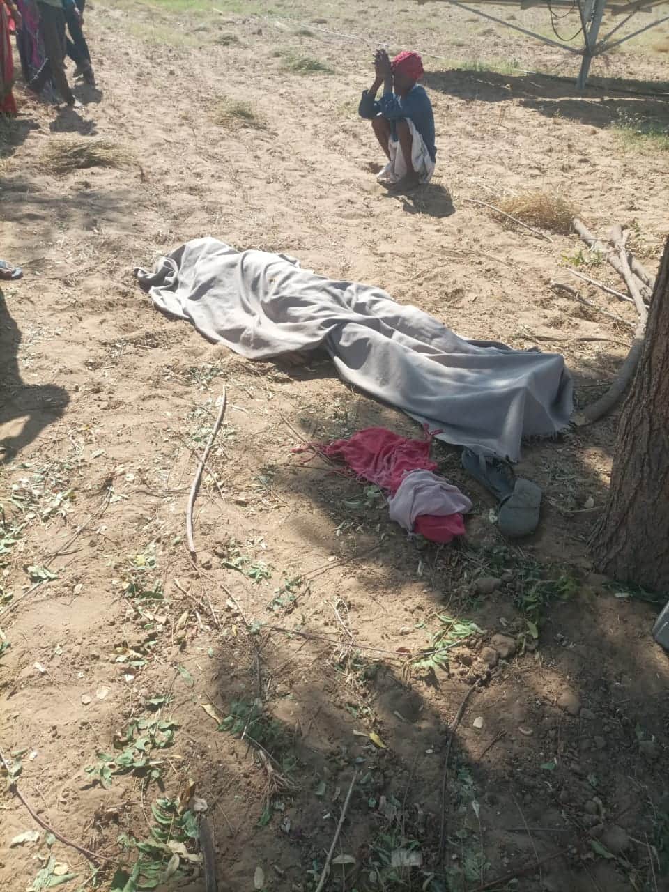 young man committed suicide by hanging himself from neem tree in Jasnagar Nagaur