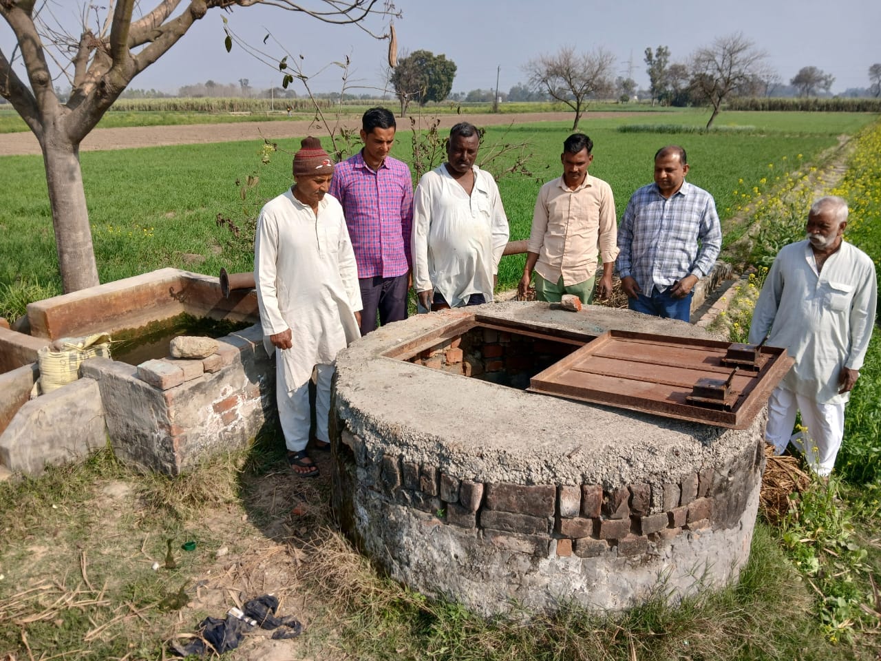 Theft in half a dozen tube wells