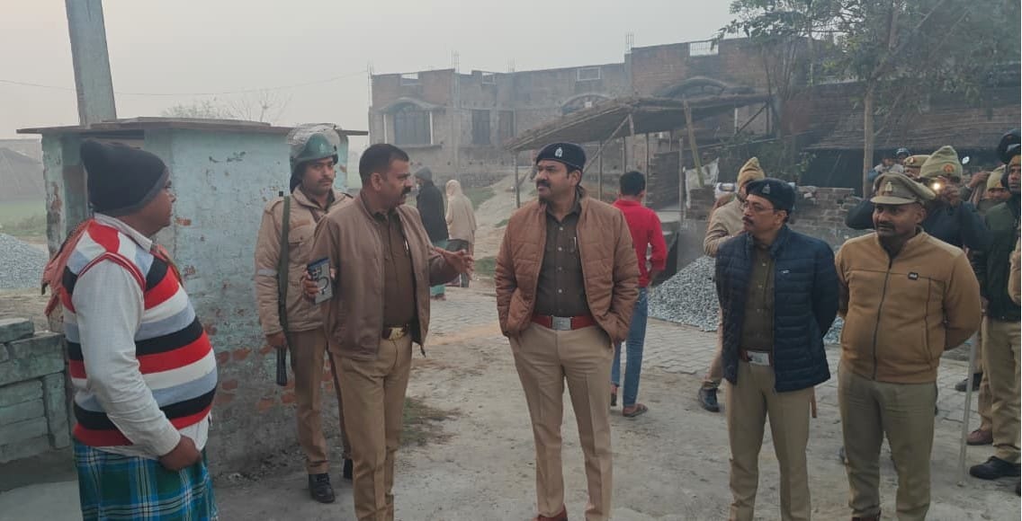 Police verified the properties of cow smugglers, Bashiya Banbirpur became a cantonment.