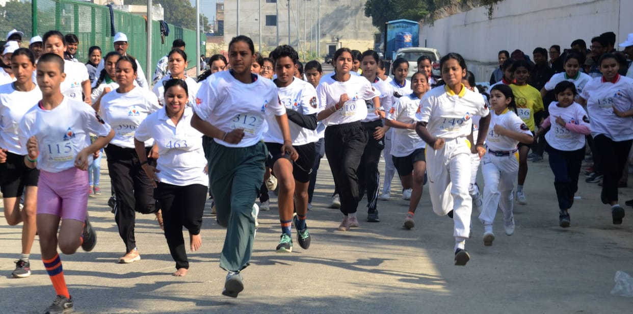 Hasnain Raza and Zainab Fatima were the frontrunners in the Run for Ram.