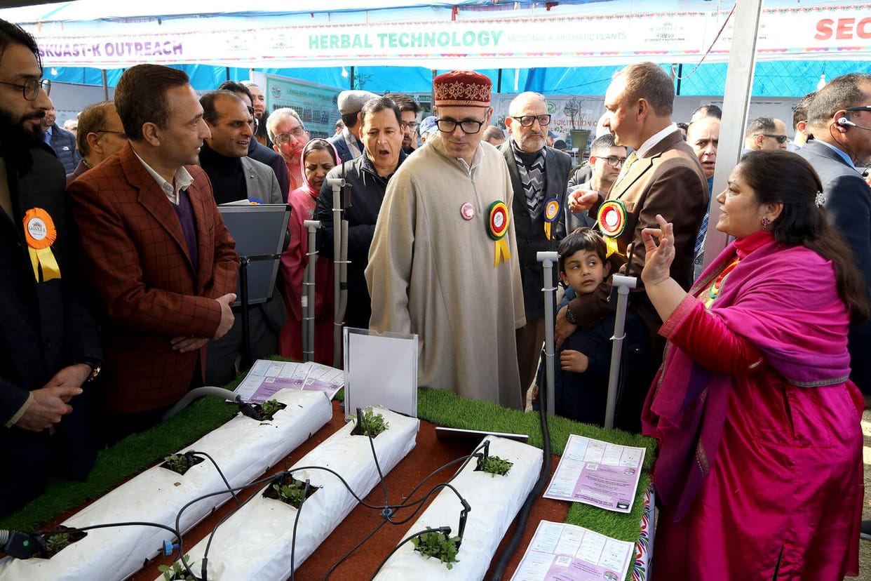 Srinagar, Gongul Agritec Fair, SKAUST Kashmir, CM Umar Abdullah, Inagurate