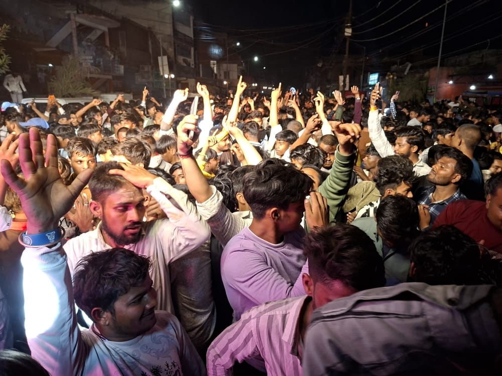 Shiva baraat started with great pomp