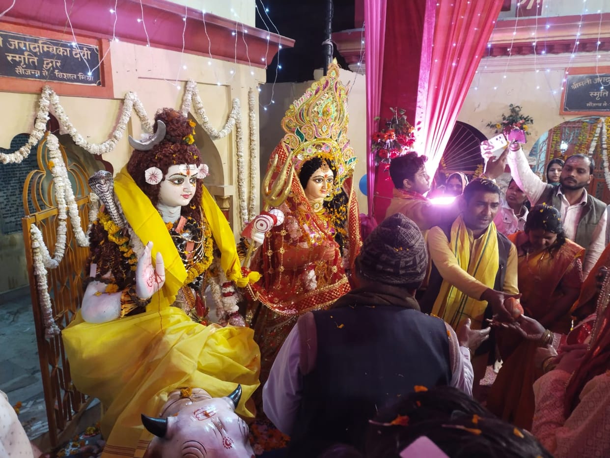 Shiva procession taken out from Bhadeshwarnath