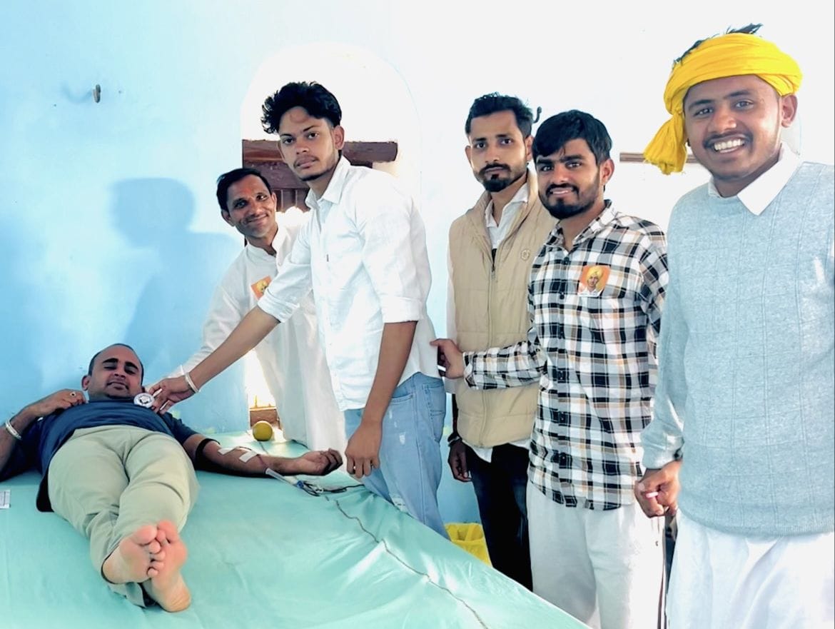 Blood donation camp organised in memory of Pulwama martyrs