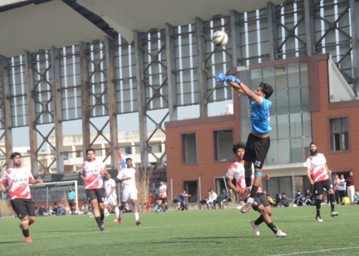 Ambala Football Club defeated Morning Club in the final.