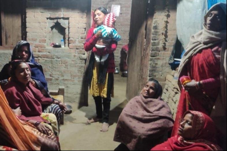 When the mother called for food, she received the news of her son's death
