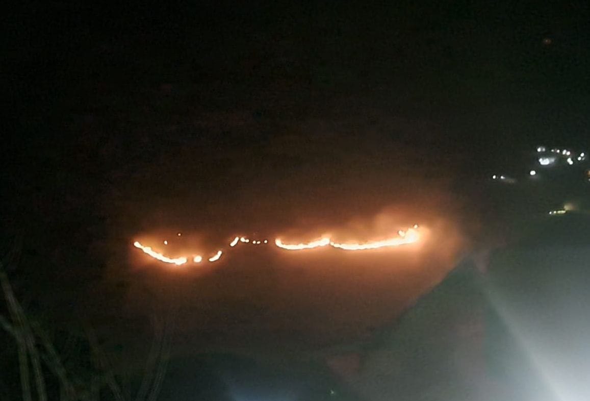 Now a fire broke out in the Chilanal forest of Nirmand