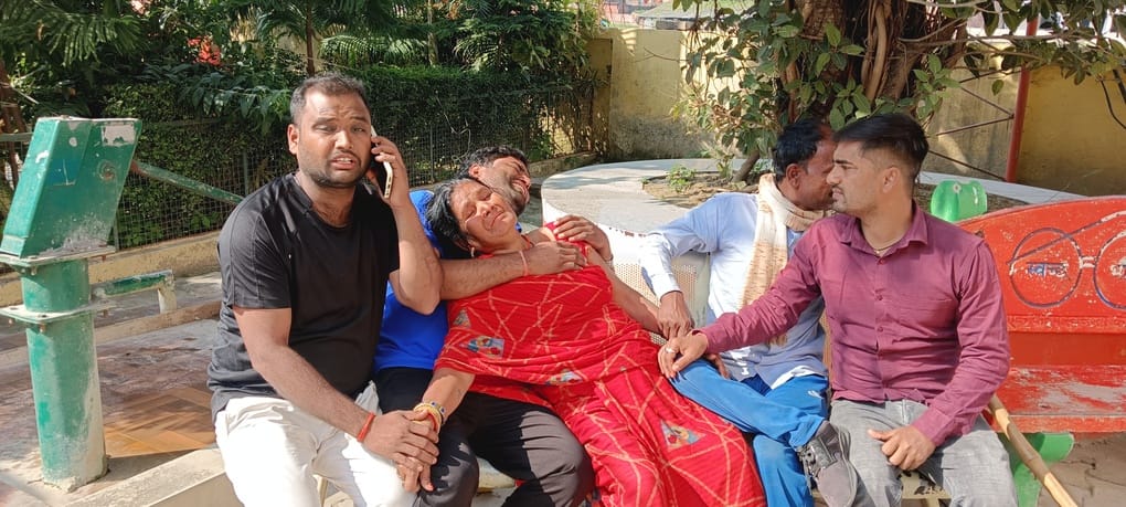 Two people including a labourer died in a road accident