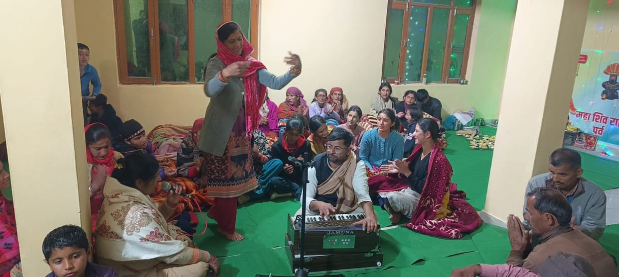 shivratri celebration in dahar village